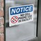 Signmission No Cell Phone Use In Facility Sign With Symbol, 10 in W x Rectangle, Vinyl Decal OS-2PACK-NS-D-710-L-14415 - alternate 4